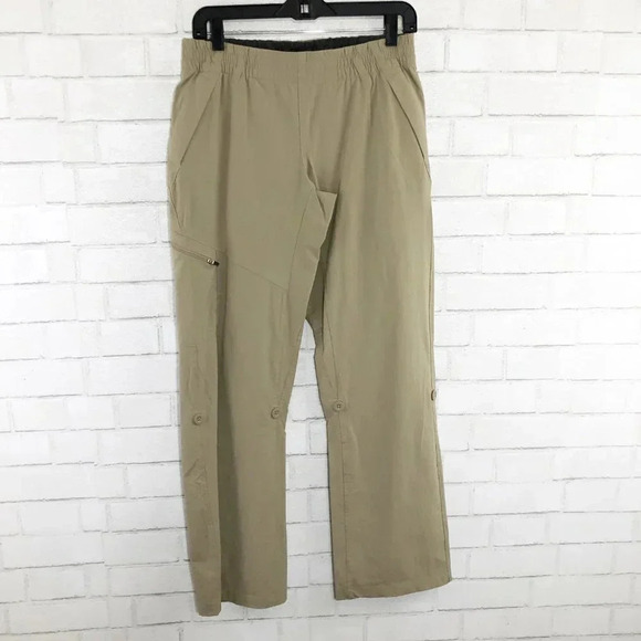 The North Face Tan Nylon Outdoor Athletic Pants - Picture 1 of 11